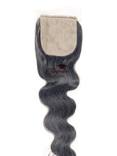 Load image into Gallery viewer, Wavy Silk Closure 4 by 4